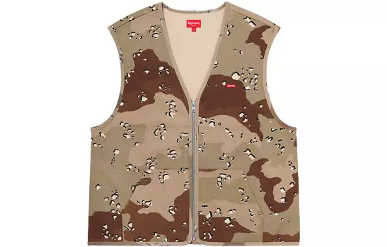 FW20 Жилет унисекс Supreme, желтый