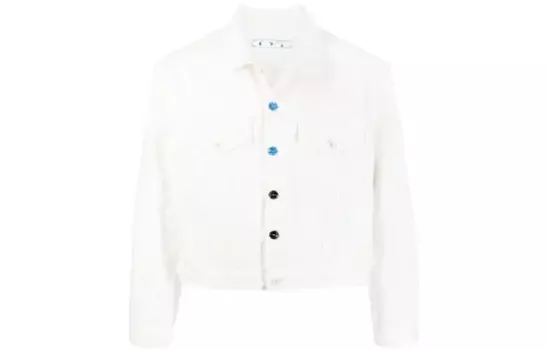 FW21 Джинсовая куртка мужская белый Off-White