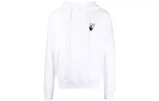 FW21 Толстовка мужская белая Off-White, белый