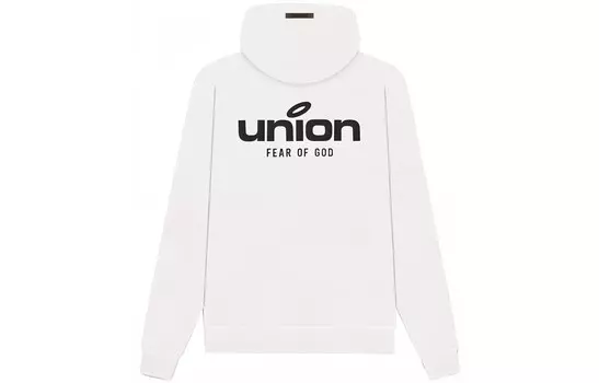 FW21 Толстовка унисекс белая Fear Of God Essentials, белый