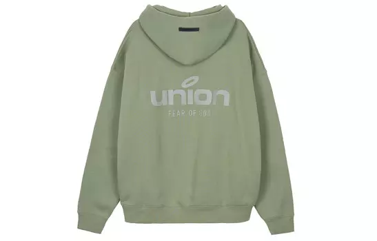 FW21 Толстовка унисекс зеленая Fear Of God Essentials, зеленый
