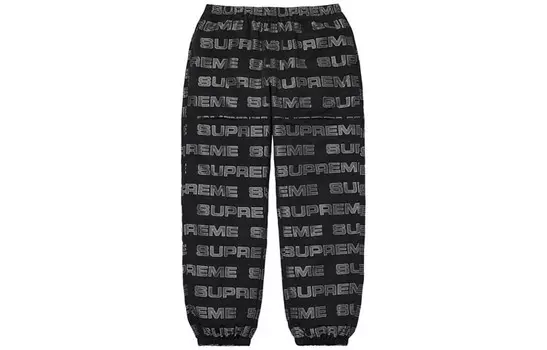 FW21 Трикотажные спортивные штаны унисекс Supreme, белый