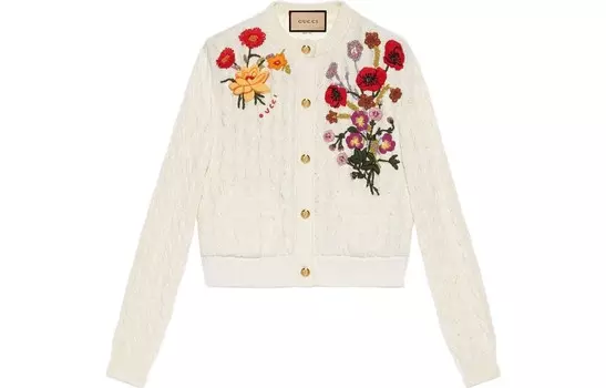 Fw22 Tanabata Series Трикотаж женский бежевый Gucci