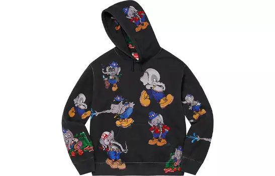 FW22 Толстовка унисекс Supreme, серый