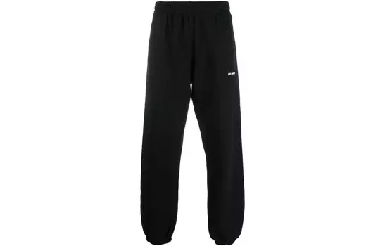 FW22 Трикотажные спортивные штаны мужские черные Off-White, черный