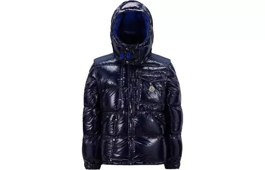 FW23 Karakorum Series Пуховик мужской синий Moncler