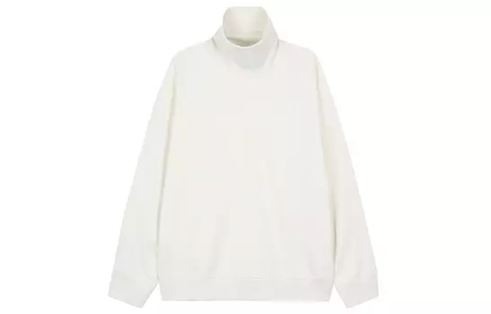 FW23 U Series Толстовка унисекс молочно-белая Uniqlo, слоновая кость