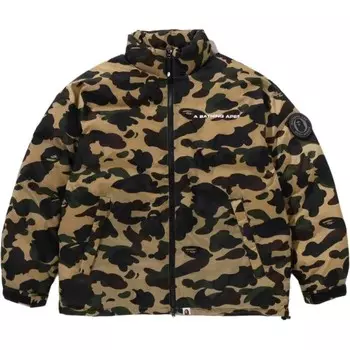 FW24 Пуховик женский A Bathing Ape, зеленый