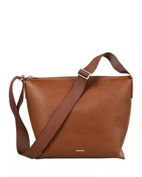 FW24 Сумка через плечо Sandro, коричневый