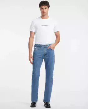 G16 прямые мужские джинсы Guess Jeans, цвет Azul ndigo