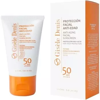 G.Denis Солнцезащитный крем для лица против морщин SPF50 40 мл Gisele Denis