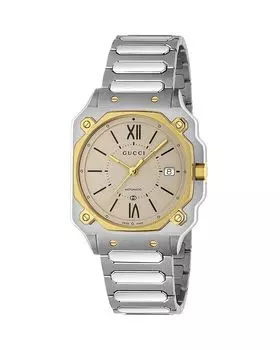 G-FLAT Часы, 36 мм Gucci, серебряный