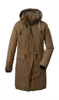 Г.И.Г.А. Функциональное пальто DX by killtec "GW 47 WMN CT" G.I.G.A. Dx By Killtec, коричневый