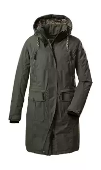 Г.И.Г.А. Функциональное пальто DX by killtec "GW 47 WMN CT" G.I.G.A. Dx By Killtec, зеленый