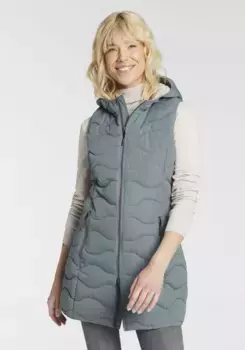 Г.И.Г.А. Функциональный жилет DX by killtec с капюшоном G.I.G.A. Dx By Killtec, цвет Aquaverde