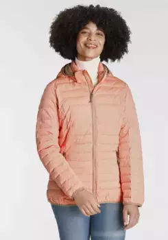 Г.И.Г.А. Стеганая куртка DX by killtec с капюшоном, ветрозащитная, водоотталкивающая и дышащая G.I.G.A. Dx By Killtec, цвет Pfirsich