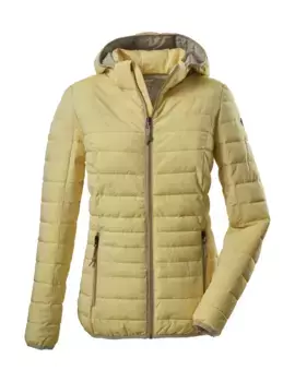 Г.И.Г.А. Стеганая куртка DX by killtec "Uyaka Stripe" G.I.G.A. Dx By Killtec, желтый