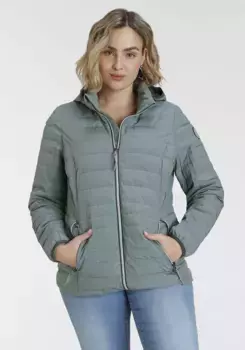 Г.И.Г.А. Стеганая куртка DX by killtec с капюшоном, ветрозащитная, водоотталкивающая и дышащая G.I.G.A. Dx By Killtec, цвет Aquaverde