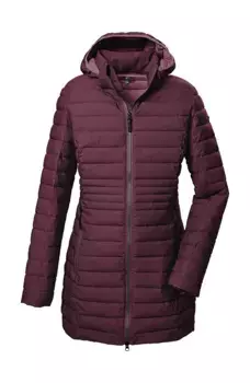 Г.И.Г.А. Стеганое пальто DX by killtec "GW 14 WMN QLTD PRK_Bacharya" G.I.G.A. Dx By Killtec, цвет Brombeer