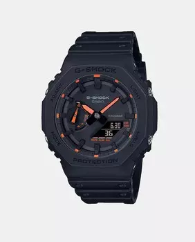 G-Shock 2100 Series GA-2100-1A4ER Мужские часы из черной смолы Casio, черный