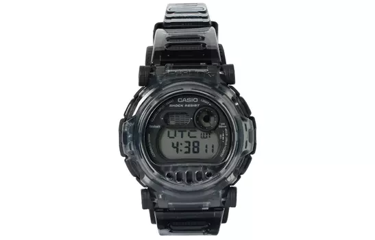 G-SHOCK Часы-унисекс с кварцевым механизмом G SHOCK BEAMS Collaboration и ремешком из смолы, серый циферблат