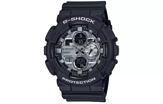 G-SHOCK G SHOCK G SHOCK кварцевый механизм с ремешком из смолы мужские часы черный циферблат