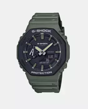 G-Shock GA-2110SU-3AER Мужские часы из зеленой смолы Casio, зеленый