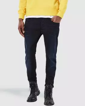 G-Star Raw 3301 тонкие синие мужские джинсы G-Star Raw, темно-синий