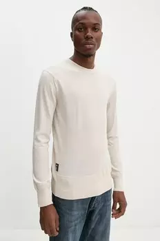 G-Star Свитер из сырой шерсти G-Star Raw, бежевый