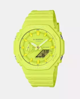 GA-2100-9A9ER Часы Tone on Tone из устойчивой желтой смолы Casio