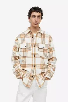 Габардиновая рубашка-рубашка H&M