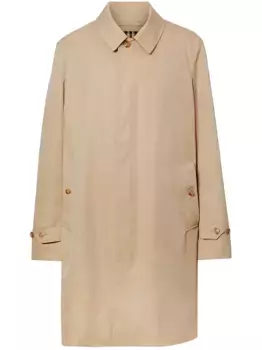 Габардиновое пальто BURBERRY, коричневый