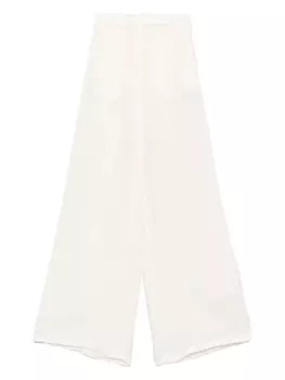 Габардиновые брюки Blumarine, нейтральный