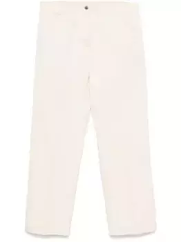 Габардиновые брюки MONCLER, нейтральный