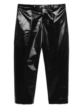 Габардиновые брюки N07 SAPIO, черный