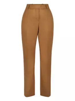 Габардиновые брюки Nina Ricci, коричневый