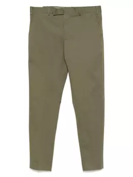 Габардиновые брюки PT Torino, зеленый