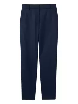 Габардиновые брюки St. John, синий