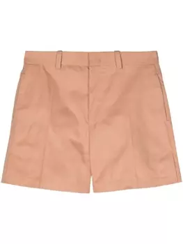 Габардиновые шорты широкого кроя Jil Sander, розовый