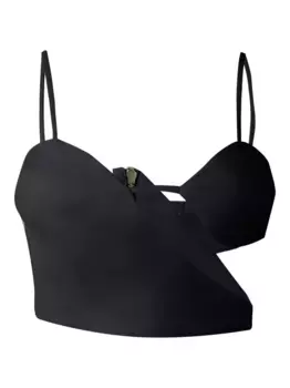 Габардиновый топ MISCI, черный