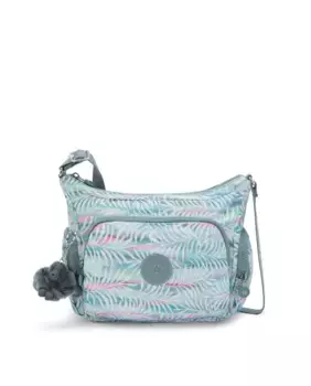 Gabb S маленькая женская сумка через плечо с регулируемым ремешком с синим принтом Kipling, синий