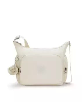 Gabb женская большая сумка через плечо с регулируемым плечевым ремнем бежевого цвета Kipling, бежевый