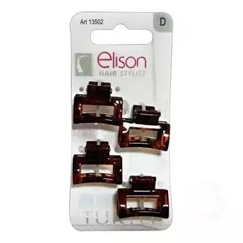 Gabbiano, Щипцы 13502 Mini Classic Turtle, 4 шт