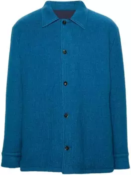 Gabriela Hearst двусторонняя куртка-рубашка Argus, синий