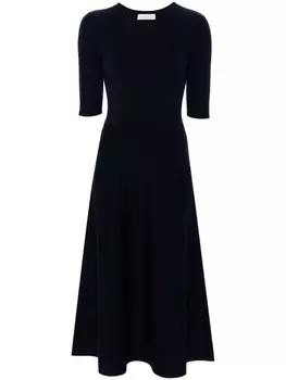 Gabriela Hearst платье миди Seymore, синий