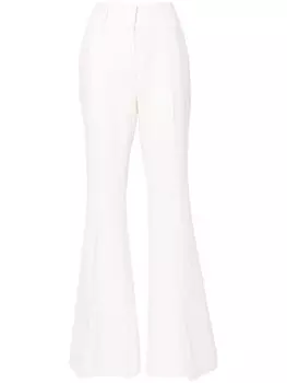 Gabriela Hearst расклешенные брюки Rhein, нейтральный цвет