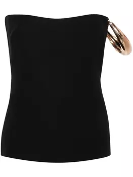 Gabriela Hearst топ Laurel, черный