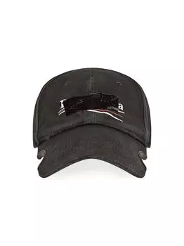 Гаффер Кепка Balenciaga, черный