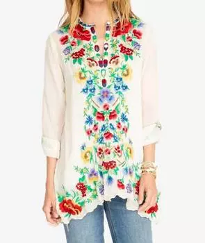 Гала-туника в ракушке Johnny Was, цвет shell