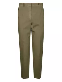 Галеновые брюки Incotex, зеленый